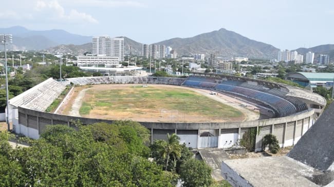 Santa Marta busca recuperar el estadio Eduardo Santos con apoyo del Gobierno Nacional. Foto: Cortesía.