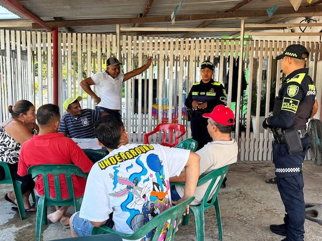 Policía fortalece la prevención de las lesiones personales en Mangangué