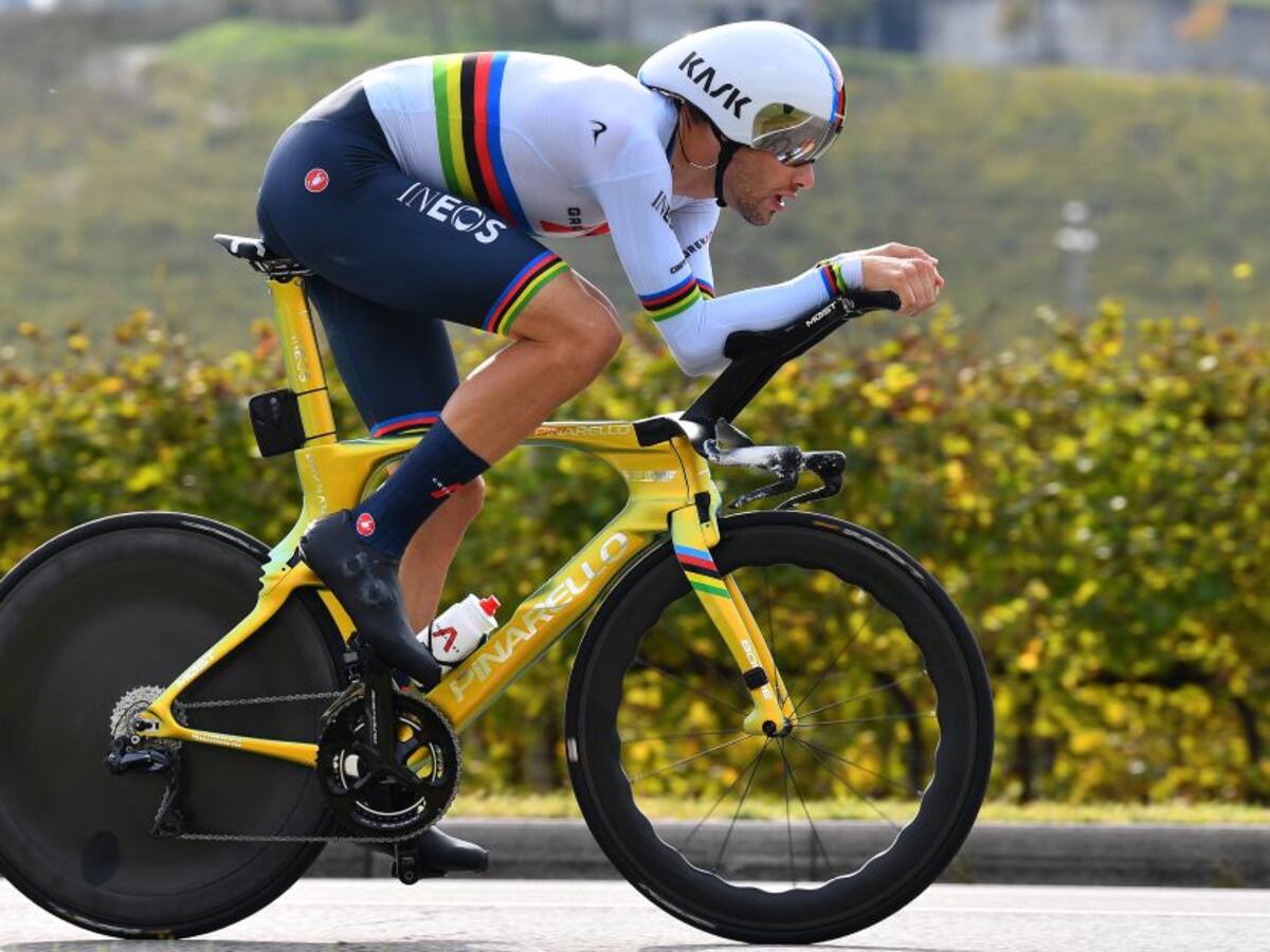 Filippo Ganna se queda con la crono en la Etapa 14 del Giro de Italia