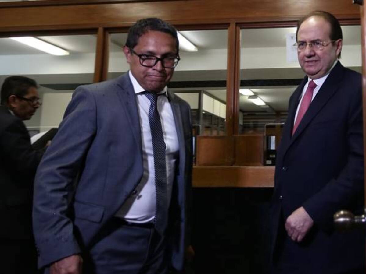 Leonidas Bustos afirmó en la Corte Suprema que no tiene nada que ver con el Cartel de la Toga