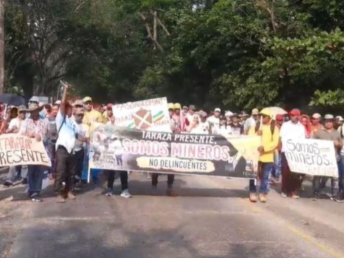 Mineros del nordeste antioqueño anunciaron paro indefinido desde el 24 de marzo: puntos y motivos