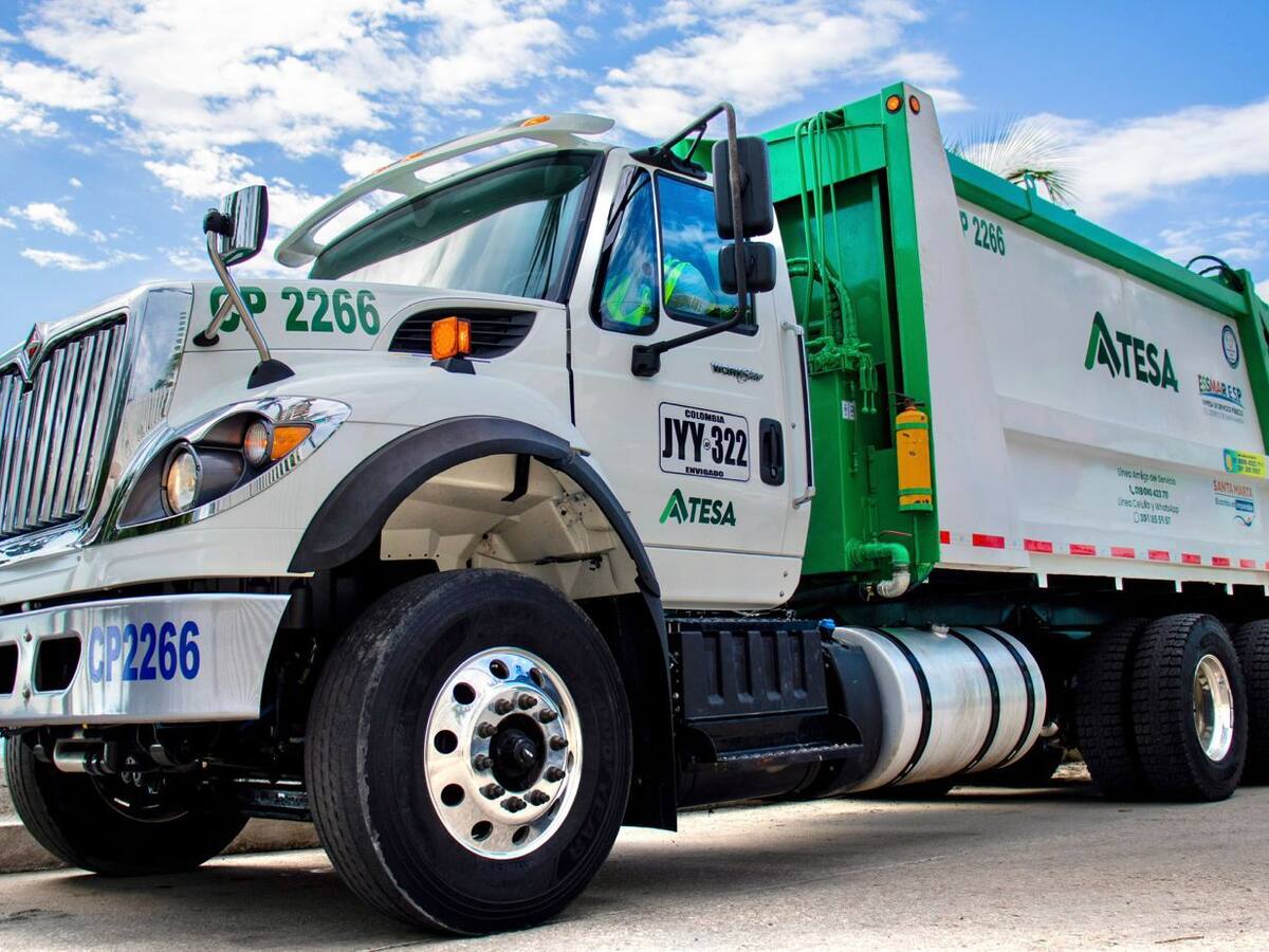 Atesa ha recogido en un año de operación 192 mil toneladas de residuos en Santa Marta