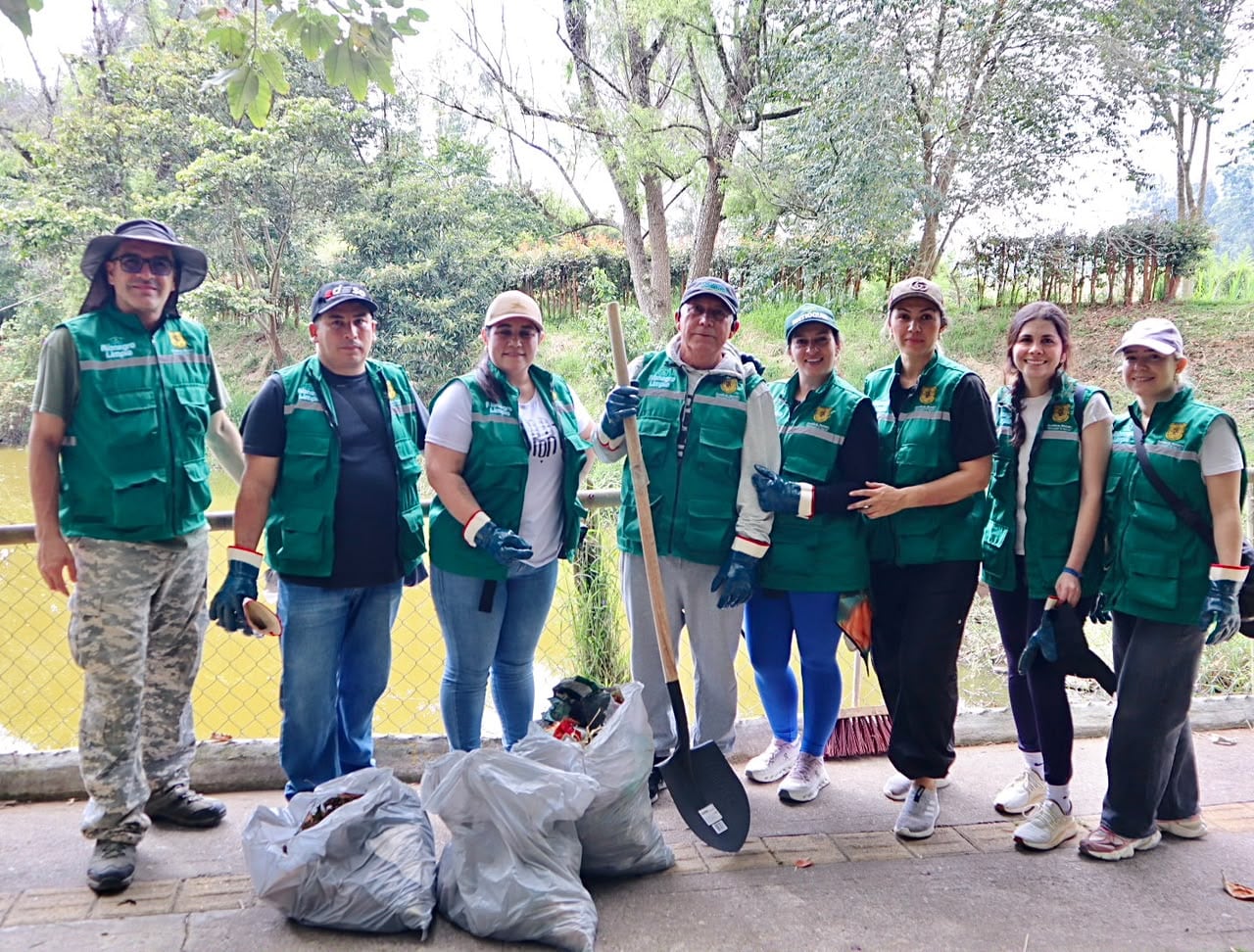 Jornada de limpieza de Rionegro. Cortesía: Alcaldía de Medellín.