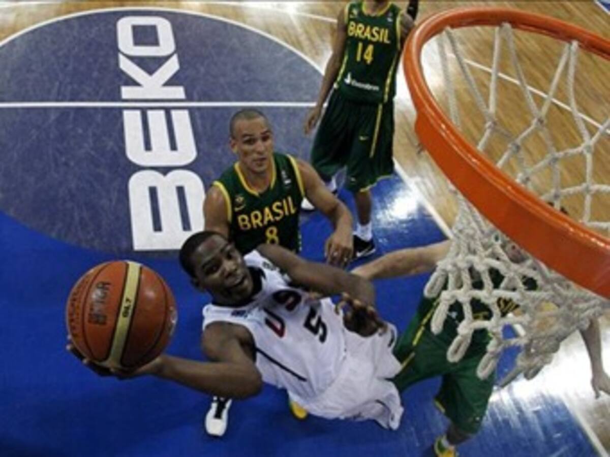 Brasil estuvo a punto de vencer a Estados Unidos en el Mundial de baloncesto