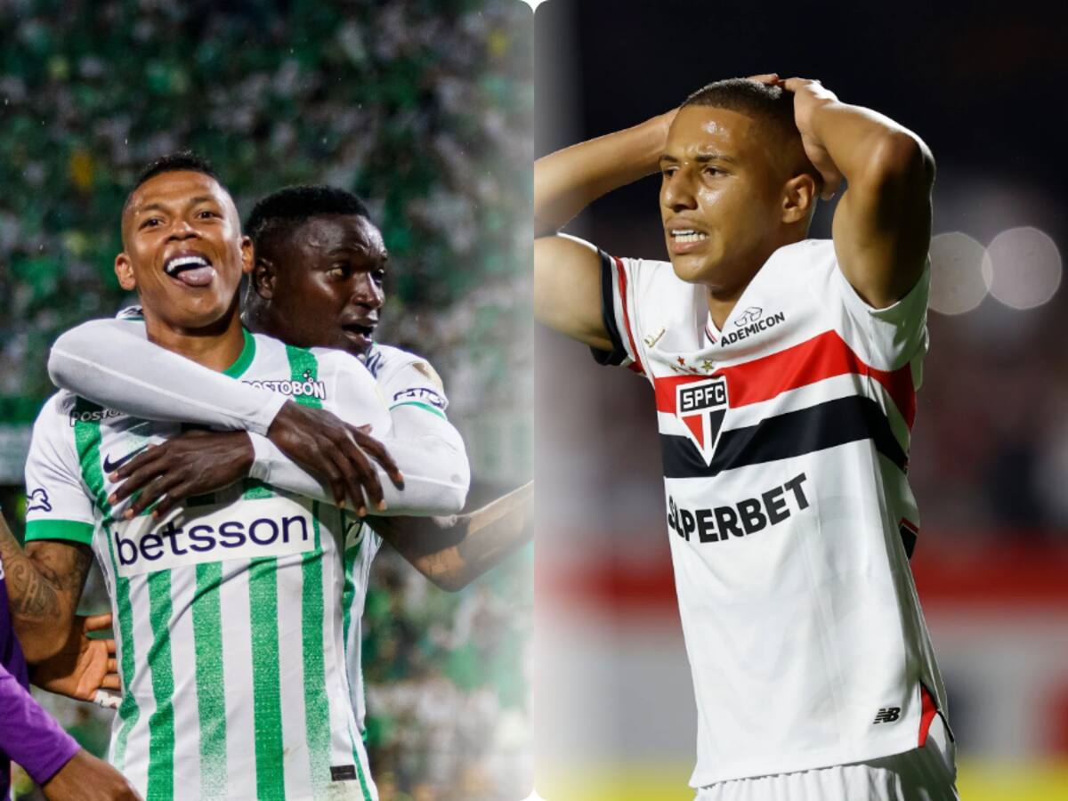 Copa Libertadores: fechas y horarios de Atlético Nacional-São Paulo en octavos de final