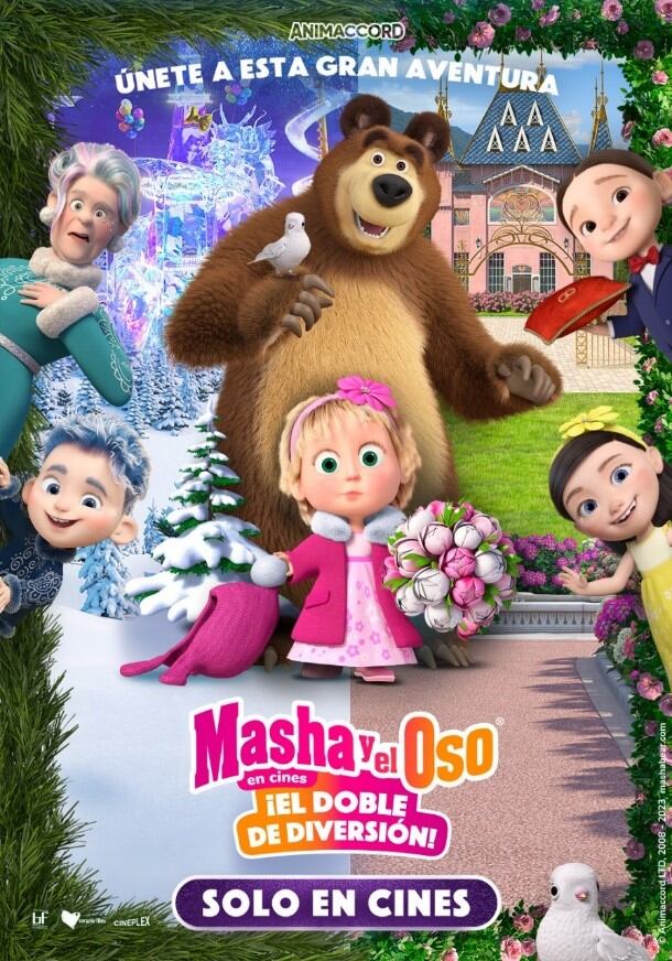 Cortesía: Película “Masha y el Oso”