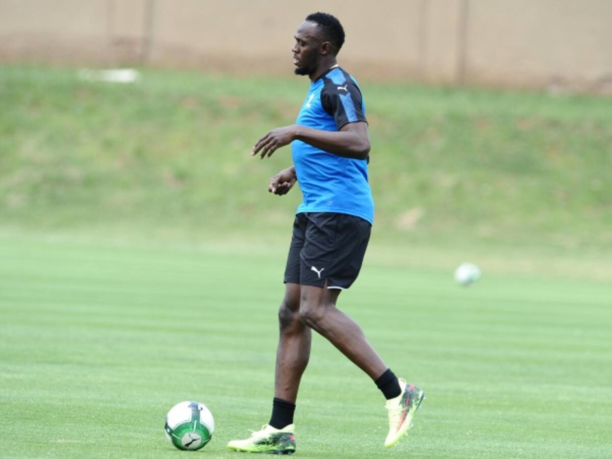 Usain Bolt anunció que solo jugará un partido benéfico