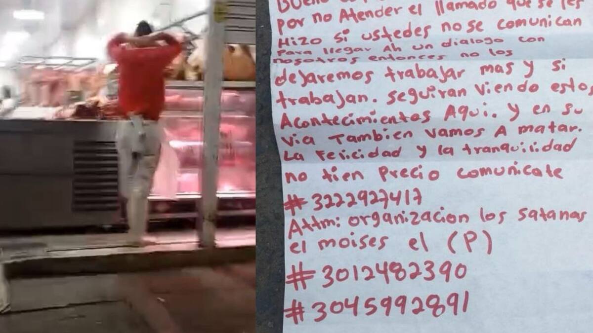EN VIDEO Los“Satanás” graban atentados y envían panfletos a carnicerias para extorsionar