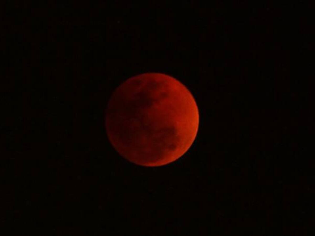 Aquí puede ver en vivo el eclipse de la `luna de sangre'