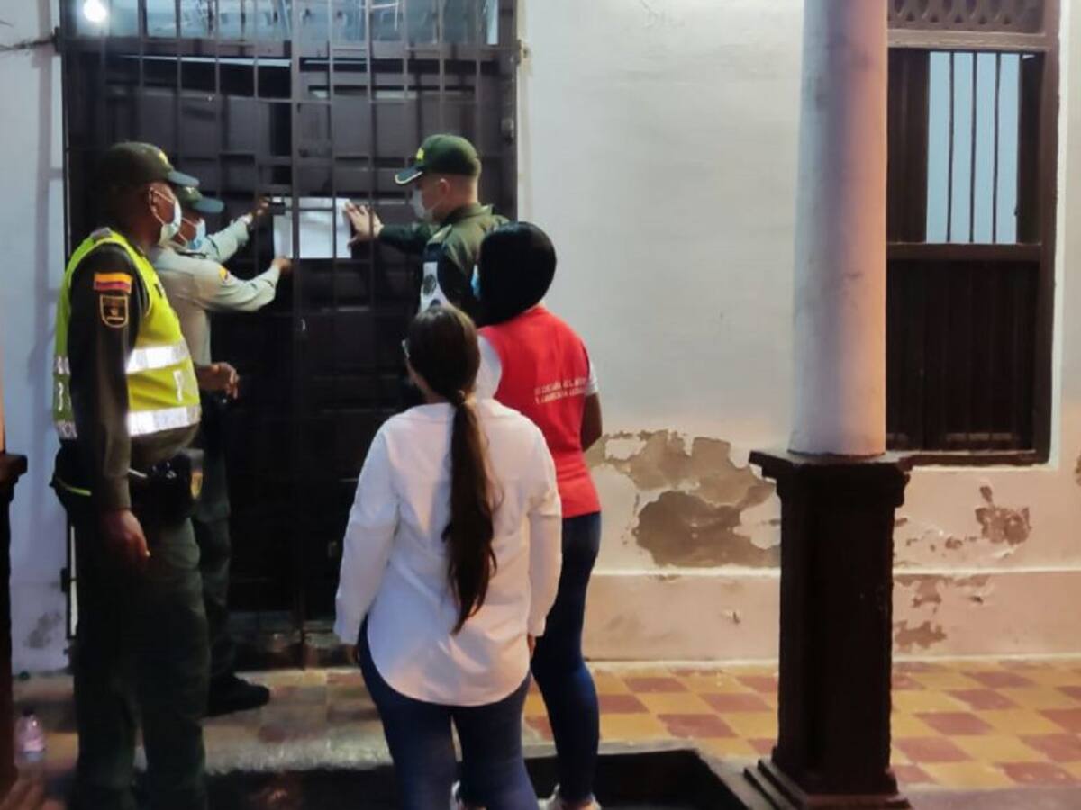 Cerraron casa que funciona como hostal para venezolanos en Cartagena