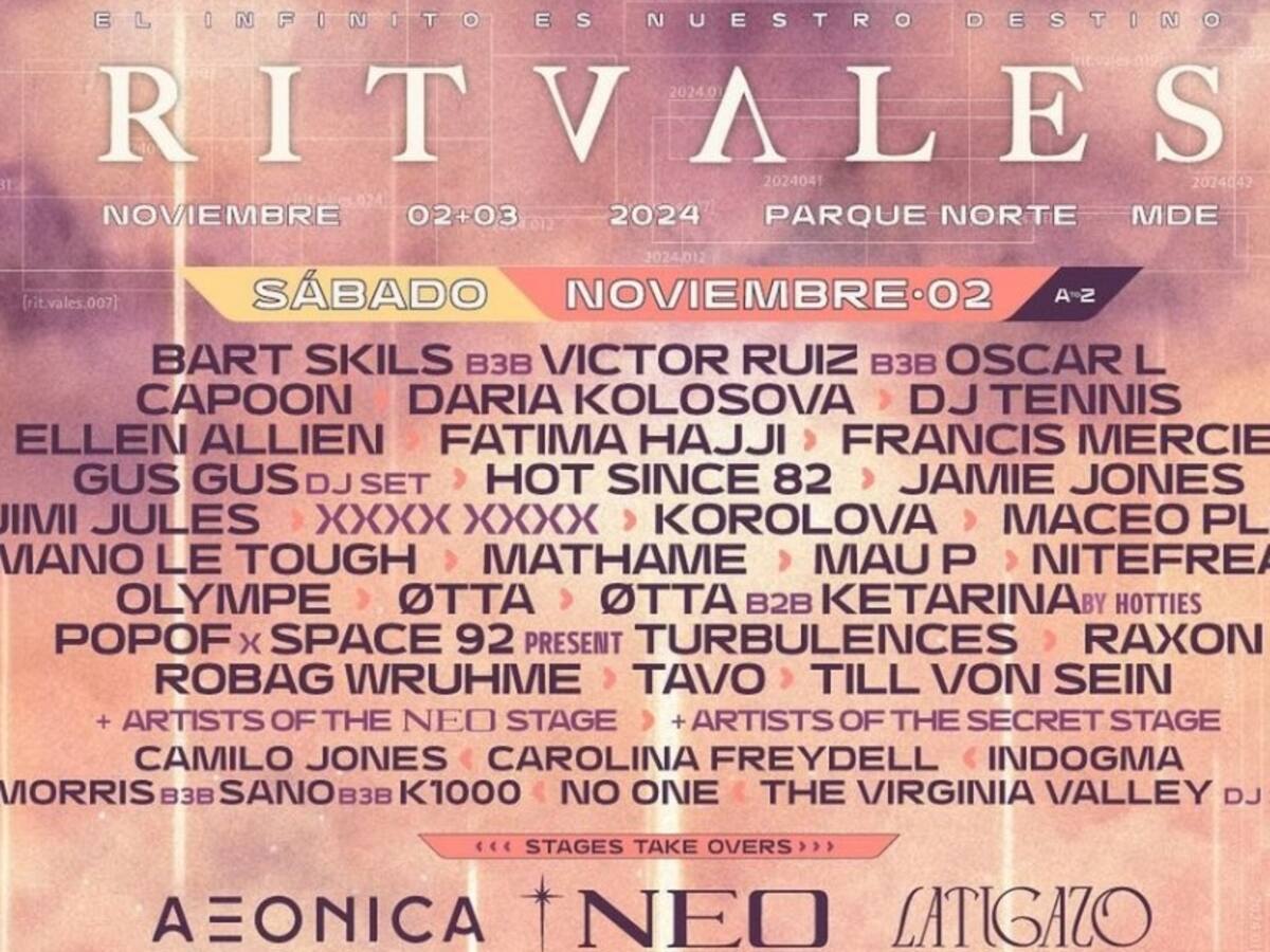 RITVALES, el festival de música electrónica al aire libre más grande del país
