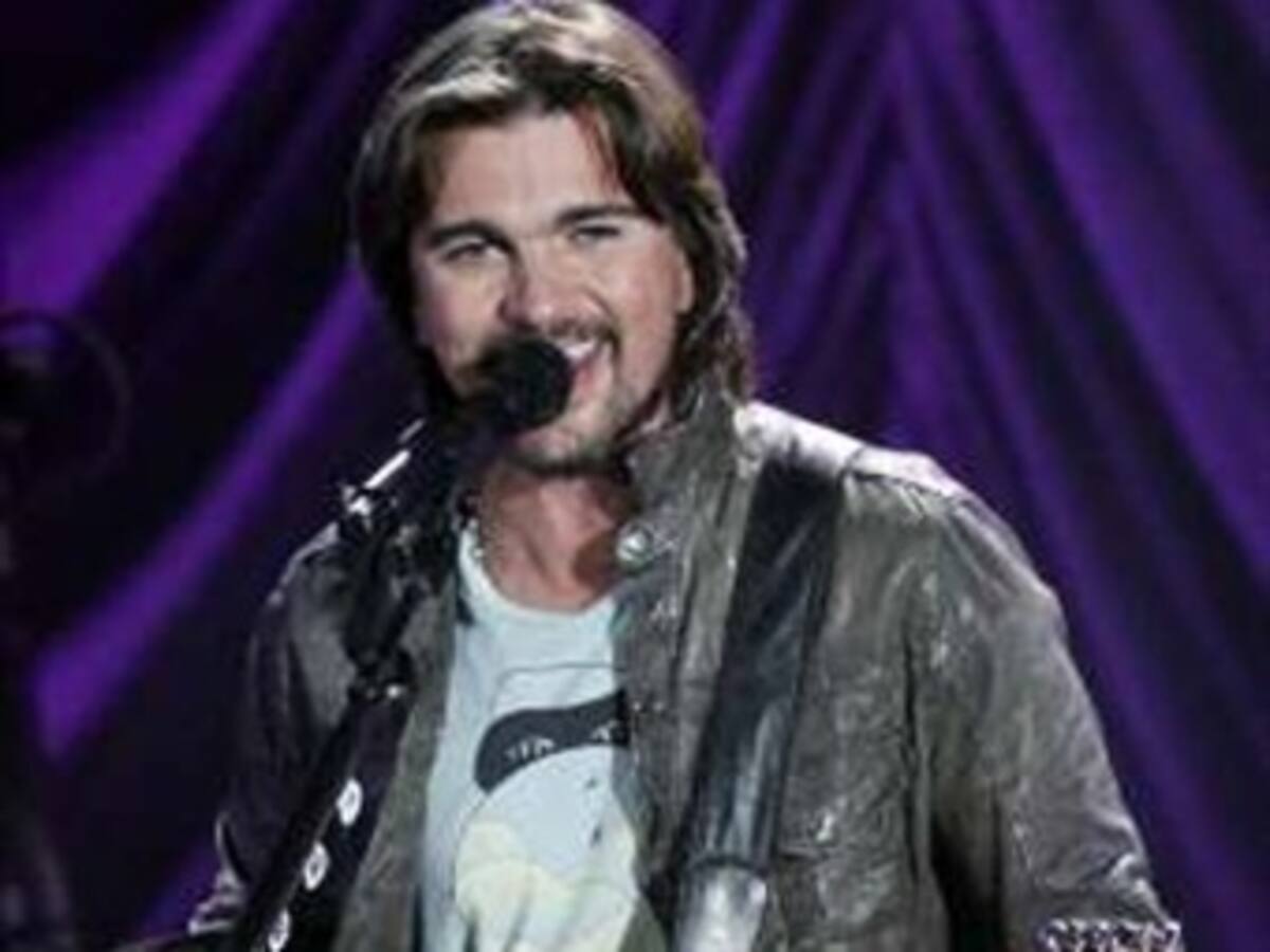 Juanes cantó en el concierto por la fundación de Bill Clinton