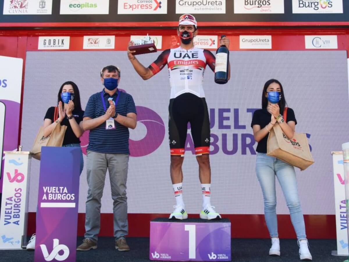Sebastián Molano repitió victoria en la cuarta etapa de la Vuelta a Burgos