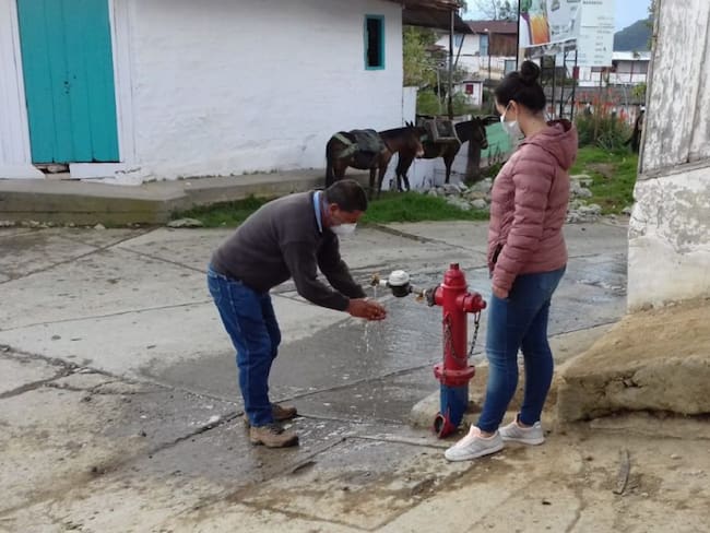 Lavamanos portátiles en municipios de Caldas