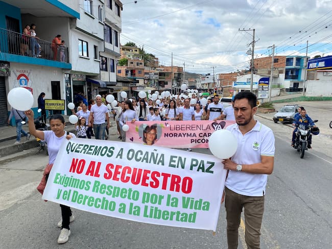 Madres comunitarias exigen la liberación de Noraima Carrascal