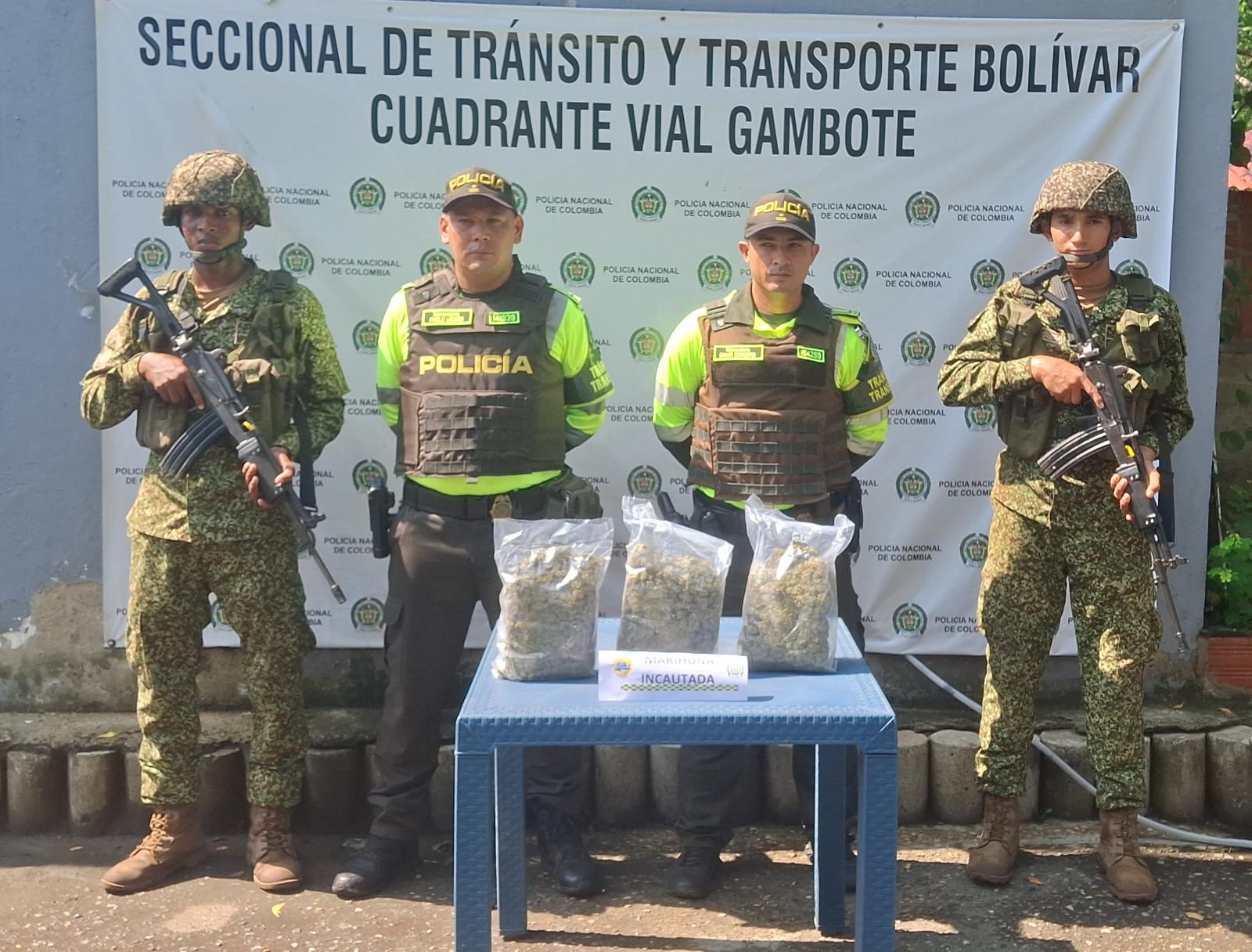 Incautada marihuana en modalidad de encomienda en Gambote