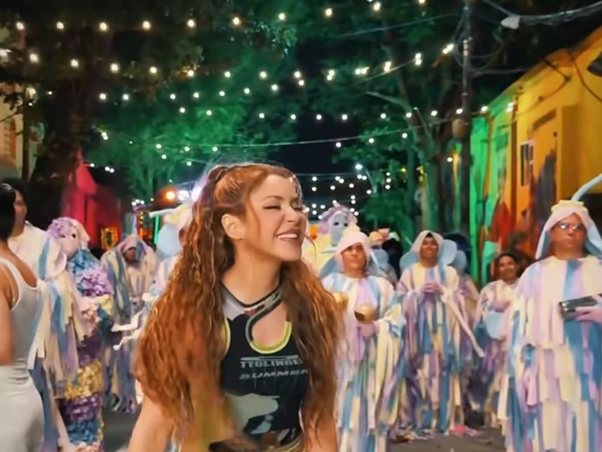 Shakira y Beéle revolucionan Barranquilla con grabación inspirada en el Carnaval