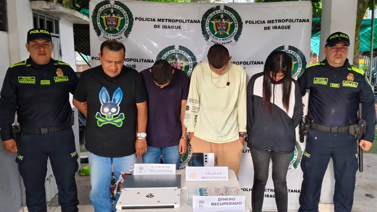 Cayeron apartamenteros que habían llegado desde Villavicencio a robar en Ibagué