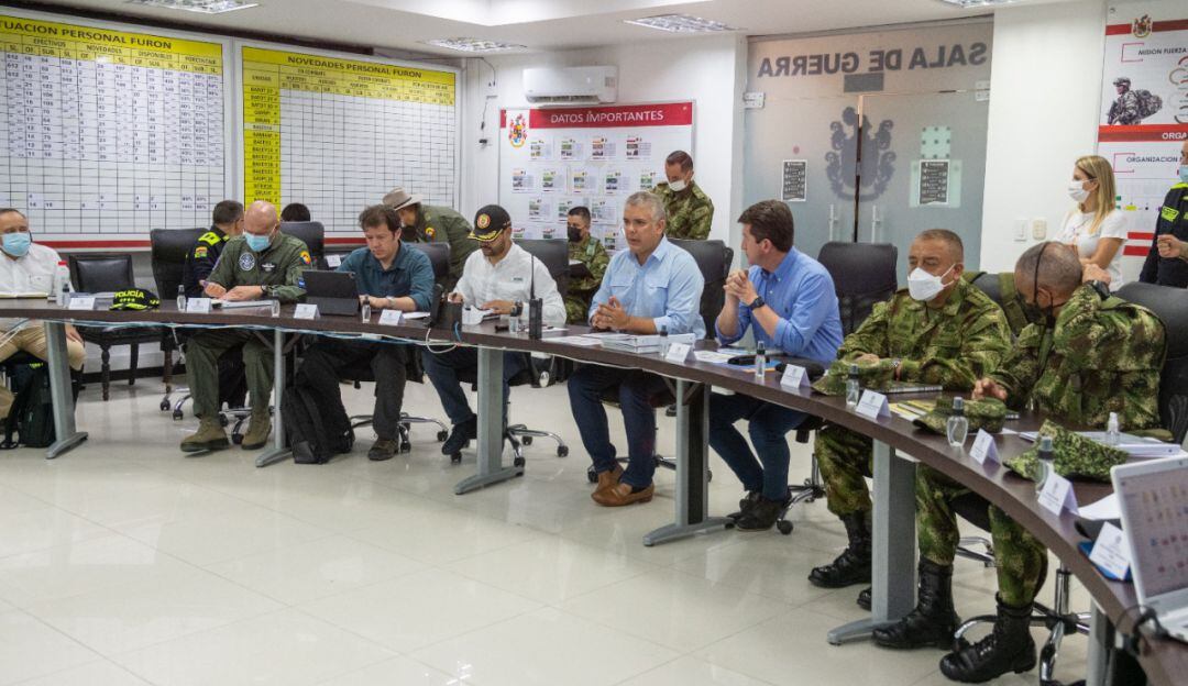 El presidente Iván Duque habló de las acciones de su Gobierno para enfrentar a los grupos armados ilegales