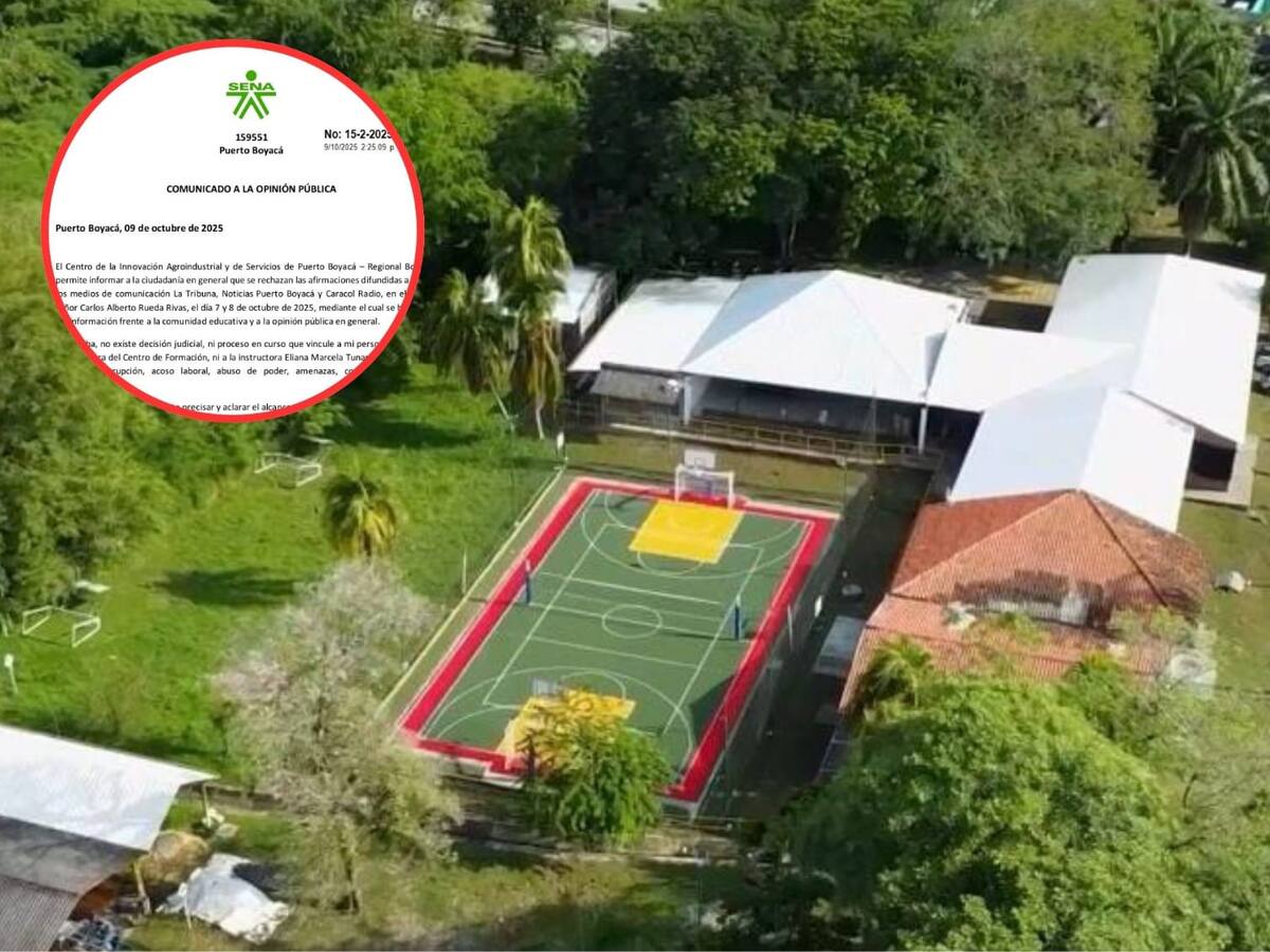 El Sena se refirió a la denuncia de un presunto caso acoso laboral en Puerto Boyacá