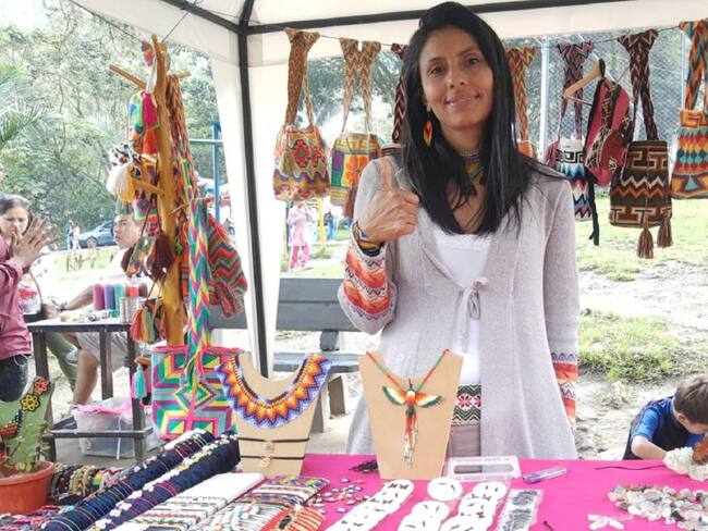 Emprendedora de artesanías de Ibagué