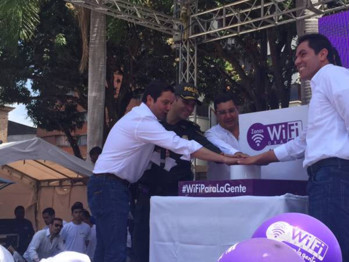 Pereira se convirtió en la primera ciudad de Colombia con zonas wifi gratuitas