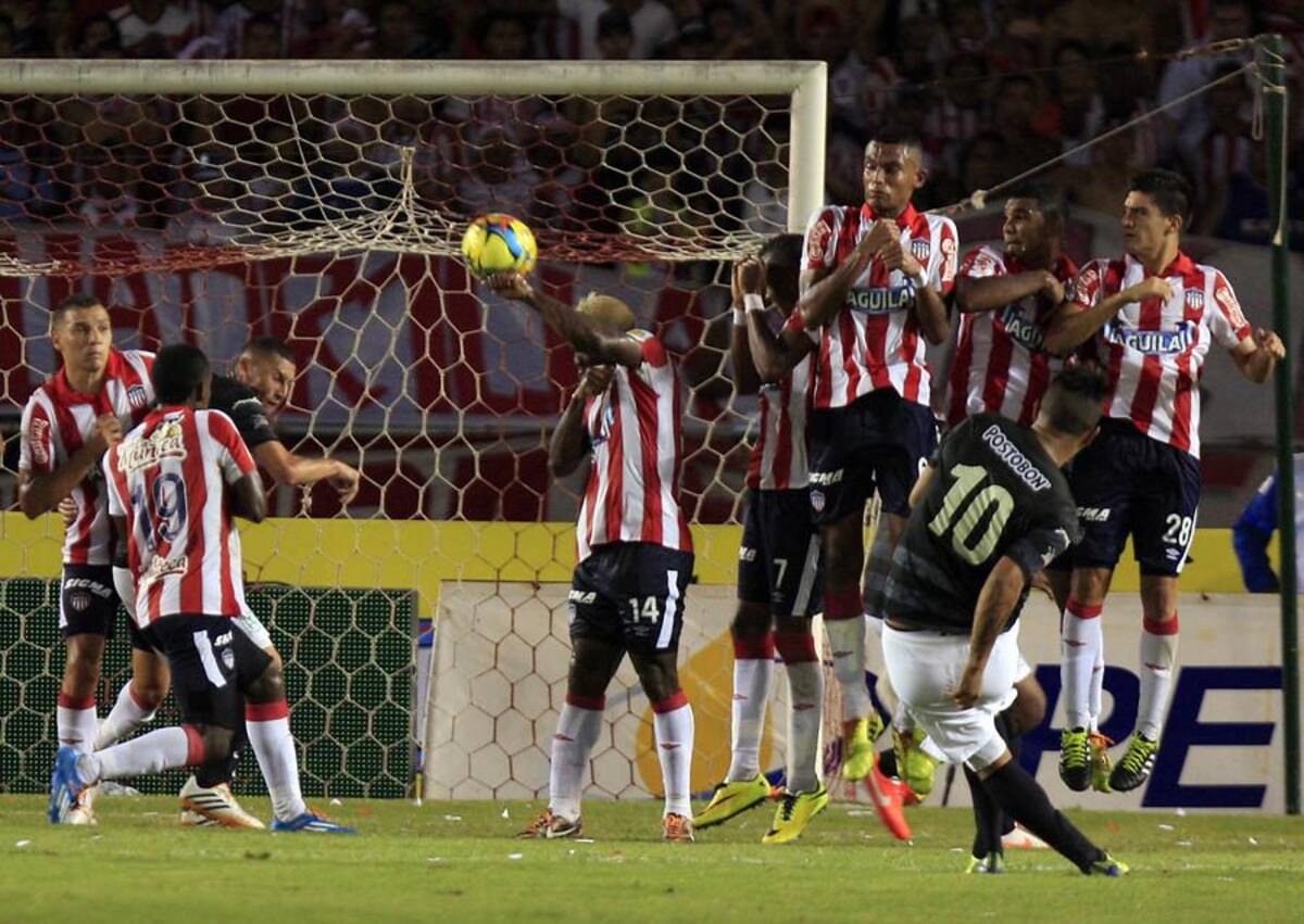 Con un gol de Edison Toloza, el conjunto 'tiburón' se fue adelante en la serie ante Atlético Nacional, que se definirá en el Atanasio Girardot.