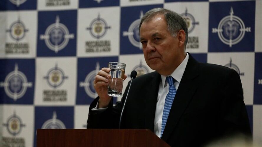 Alejandro Ordóñez, saliente procurador general de la Nación. Foto: Colprensa - Juan Páez
