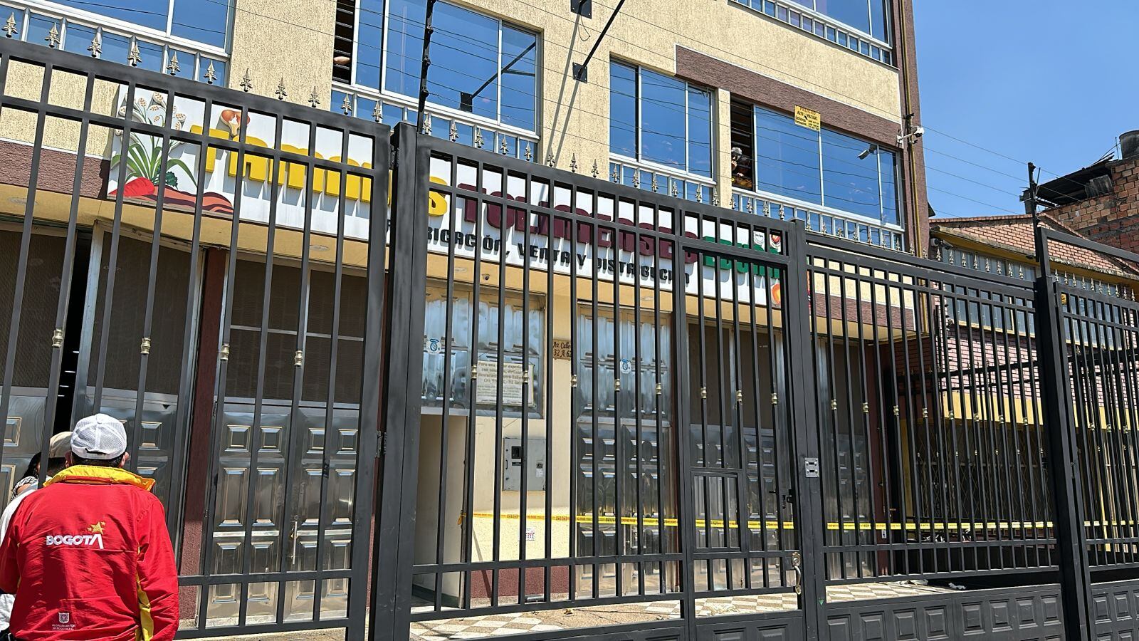 Fábrica de tamales en la que se presentó la emergencia en el centro de Bogotá - Alcaldía de Bogotá