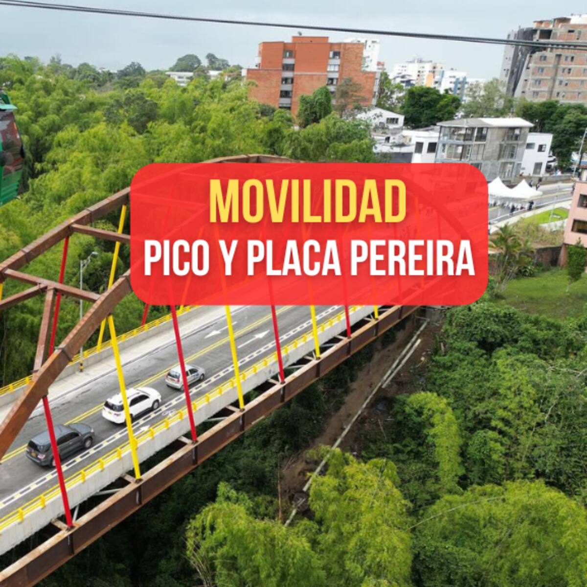 Pico y placa en PEREIRA desde el martes 15 hasta el 18 de octubre: así es la restricción