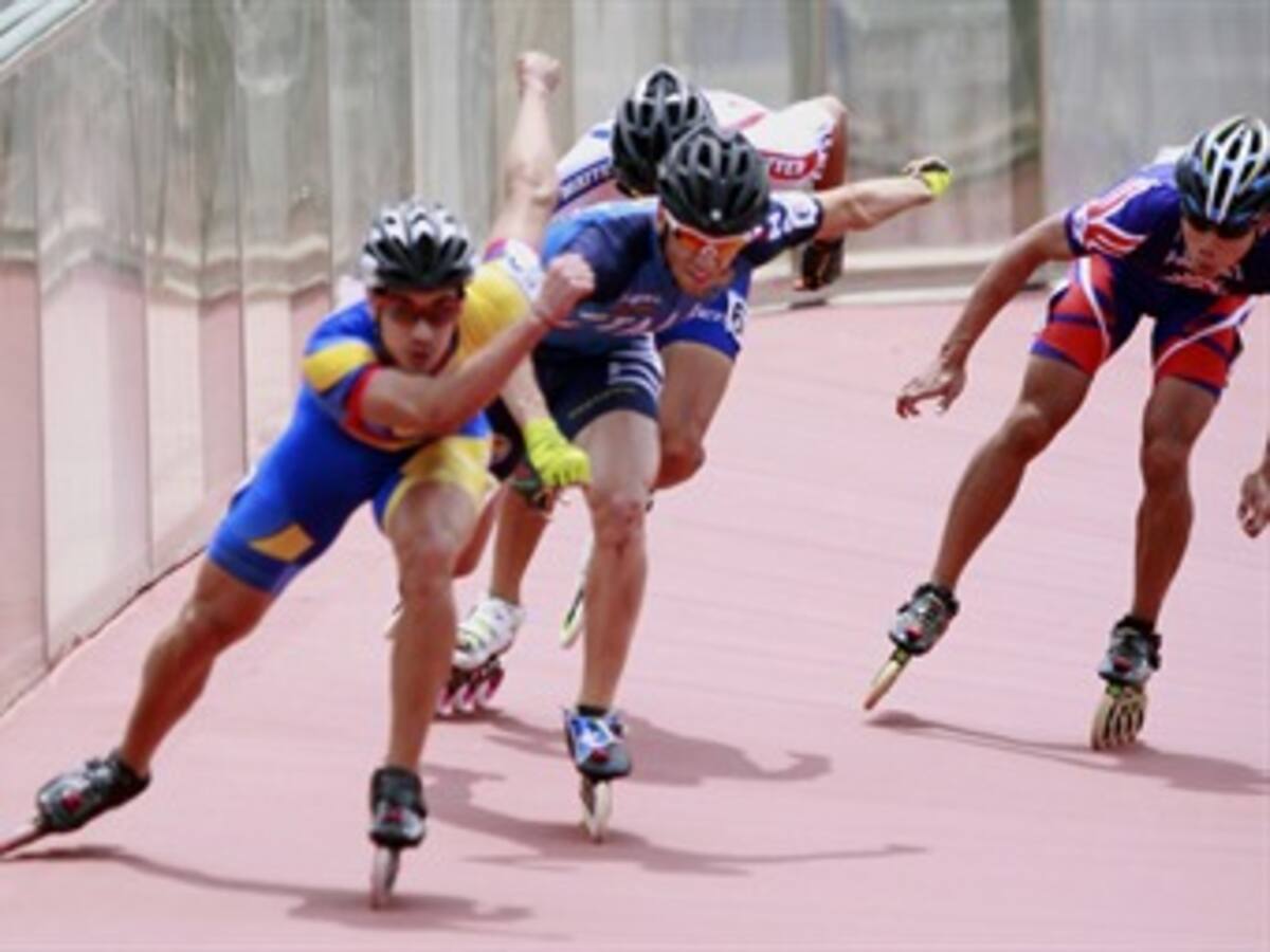 Se le escaparon medallas a Colombia en el segundo día del patinaje de Juegos Mundiales