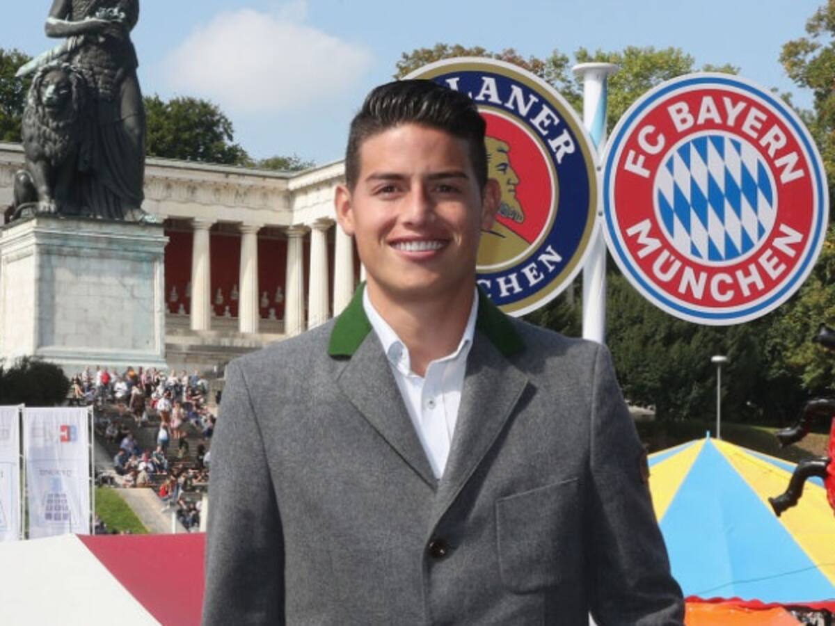 James agradece a los colombianos por el apoyo al Bayern Múnich