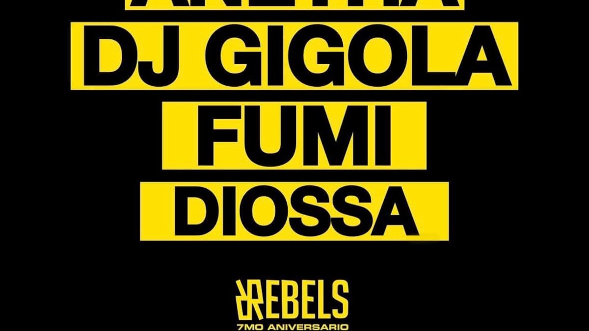 Rebels celebra siete años y reúne a figuras del techno internacional en Bogotá