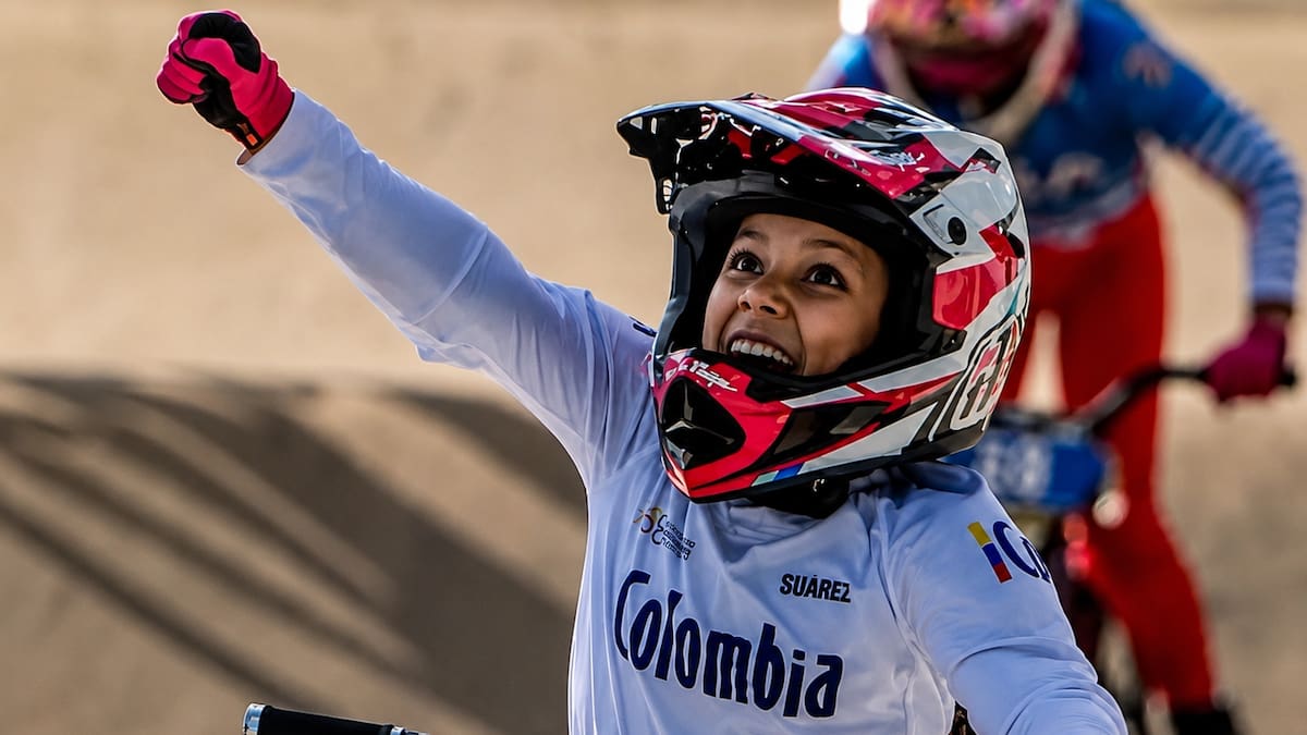Santandereana Sophia Larrota se coronó campeona mundial de BMX en Australia