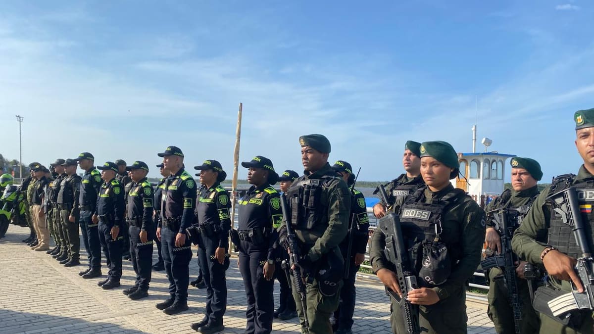 Seguridad en Semana Santa: 1.200 policías y puestos de control en entradas y salidas de Barranquilla
