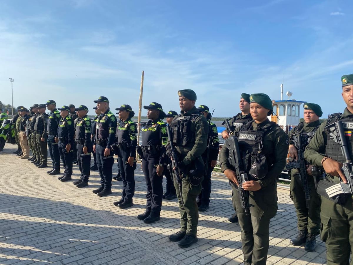 Seguridad en Semana Santa: 1.200 policías y puestos de control en entradas y salidas de Barranquilla