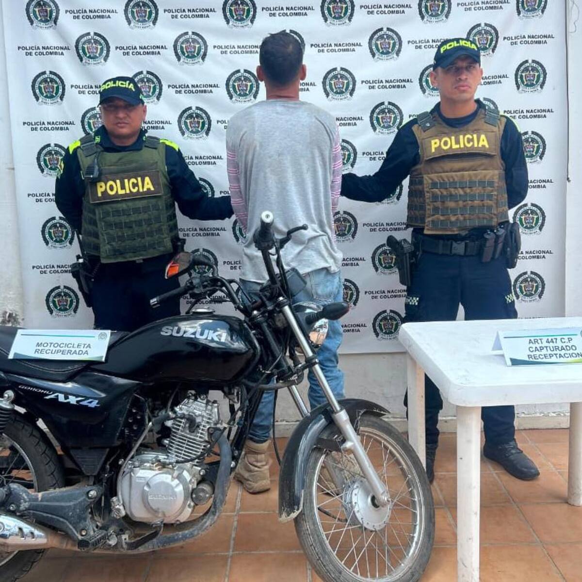 Recuperan motocicleta robada en Mompox- Bolívar: hay un capturado
