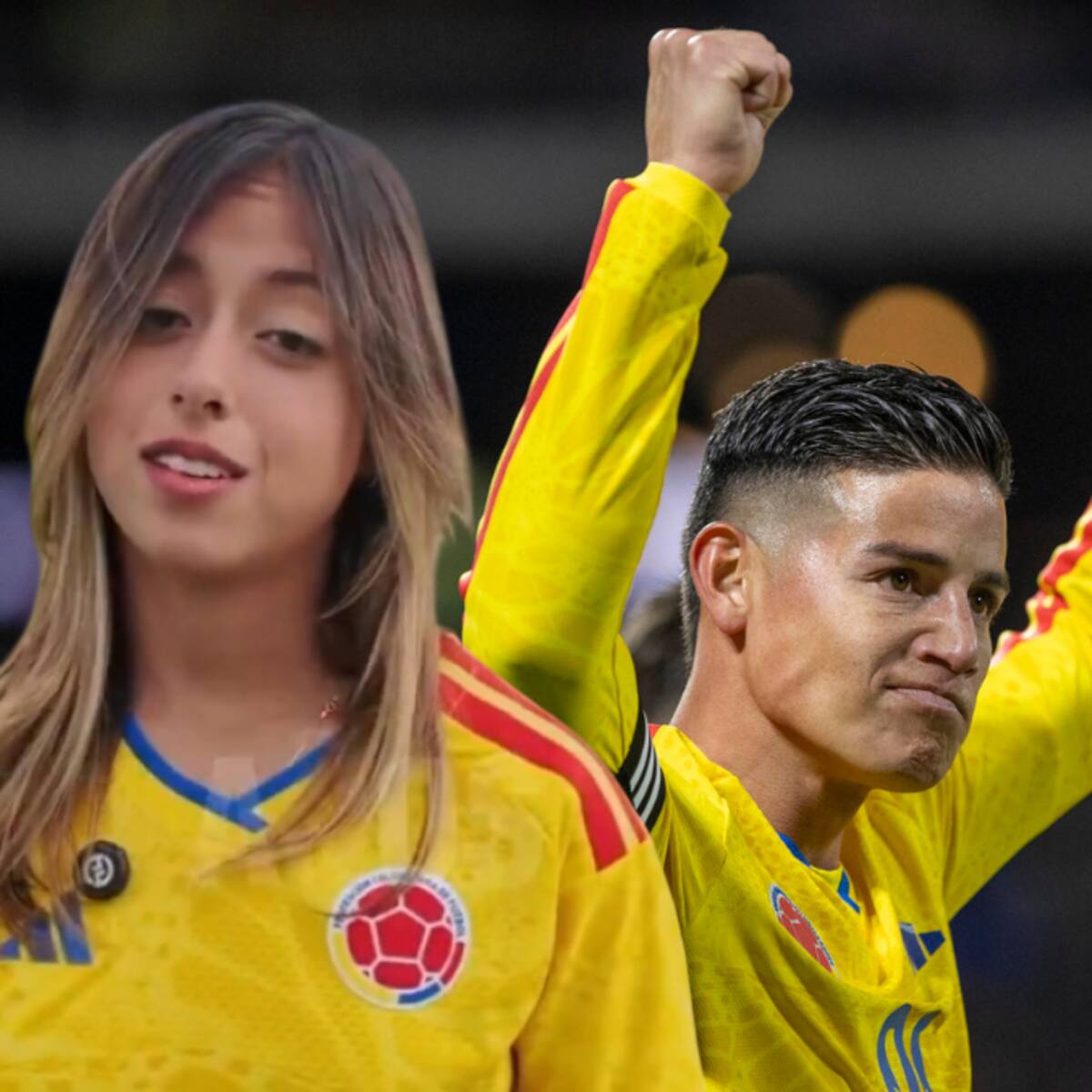 James Rodríguez le respondió a Antonella Petro y le agradeció su apoyo: “Esa foto va”