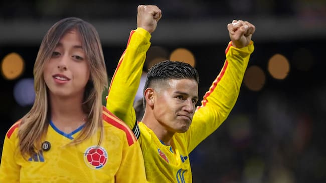 James Rodríguez le respondió a Antonella Petro | EFE/ Instagram Antonella Petro
