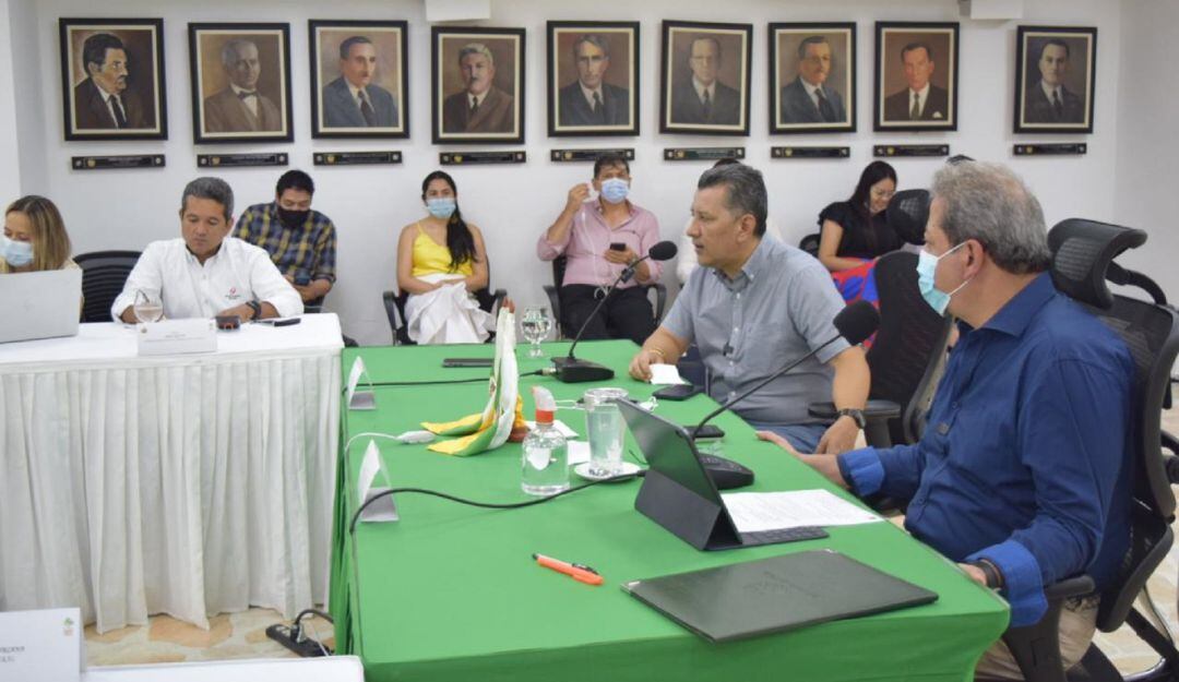 Los mandatarios departamentales  compartieron experiencias en materia de seguridad respecto a las movilizaciones presentadas durante el año pasado