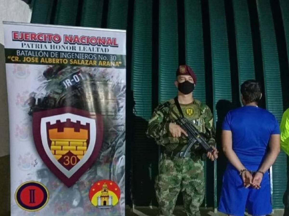 Capturado presunto cabecilla de las disidencias en Tibú