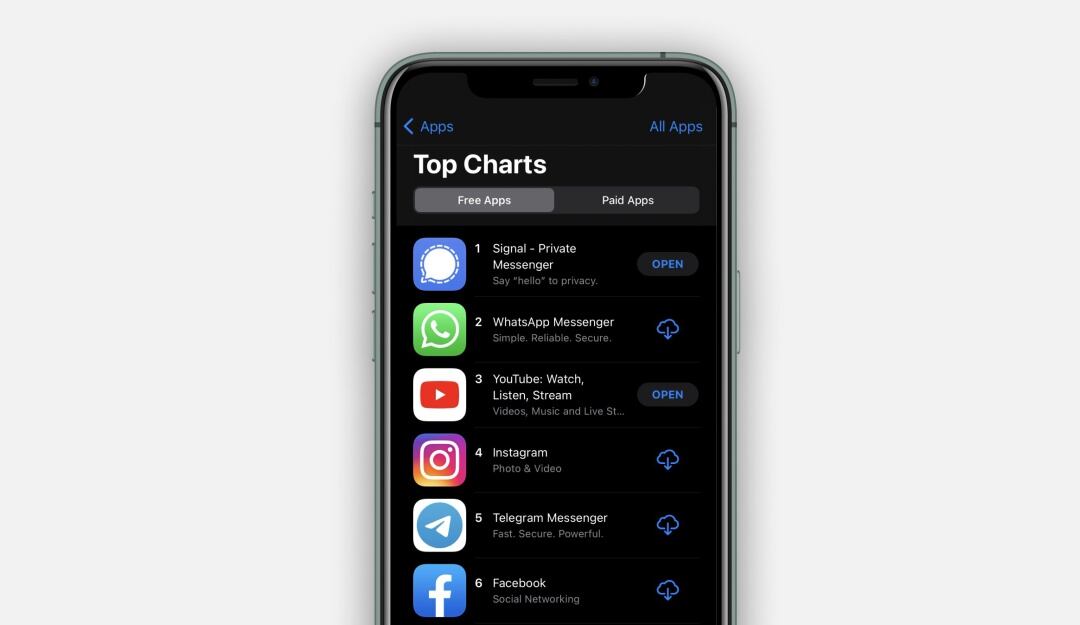 Signal, una alternativa a WhatsApp
