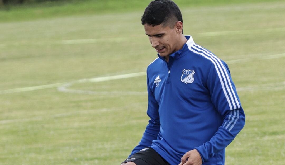 Daniel Cataño, volante de Millonarios.