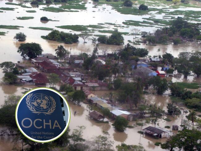 La Oficina de las Naciones Unidas para la Coordinación de Asuntos Humanitarios (OCHA) emitió una alerta por la grave situación humanitaria que se vive en La Mojana.
(Foto:  Getty / Colprensa / Caracol Radio)