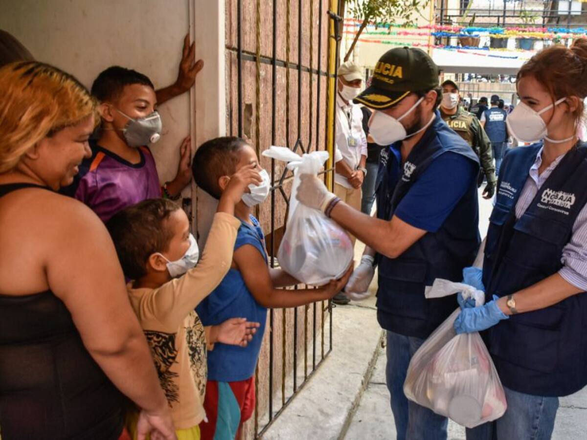 Con 1.500 mercados inició la entrega de ayudas en Barranquilla