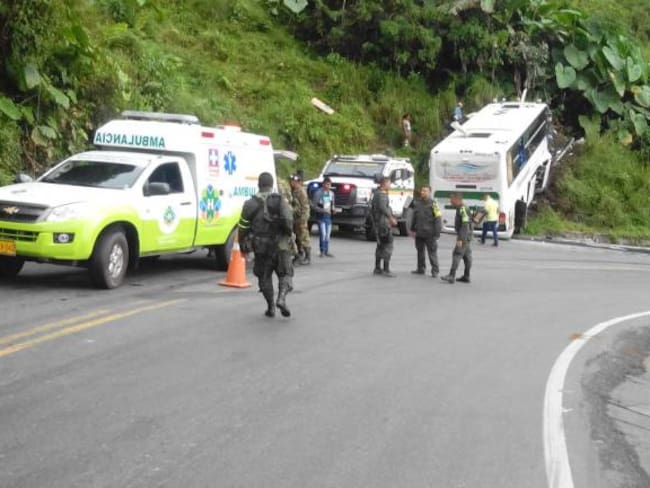 3 muertos y un herido dejan accidentes en las vías de Antioquia
