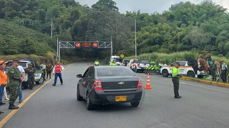 Mayor Sara Novoa, jefe de la seccional de tránsito del Quindío