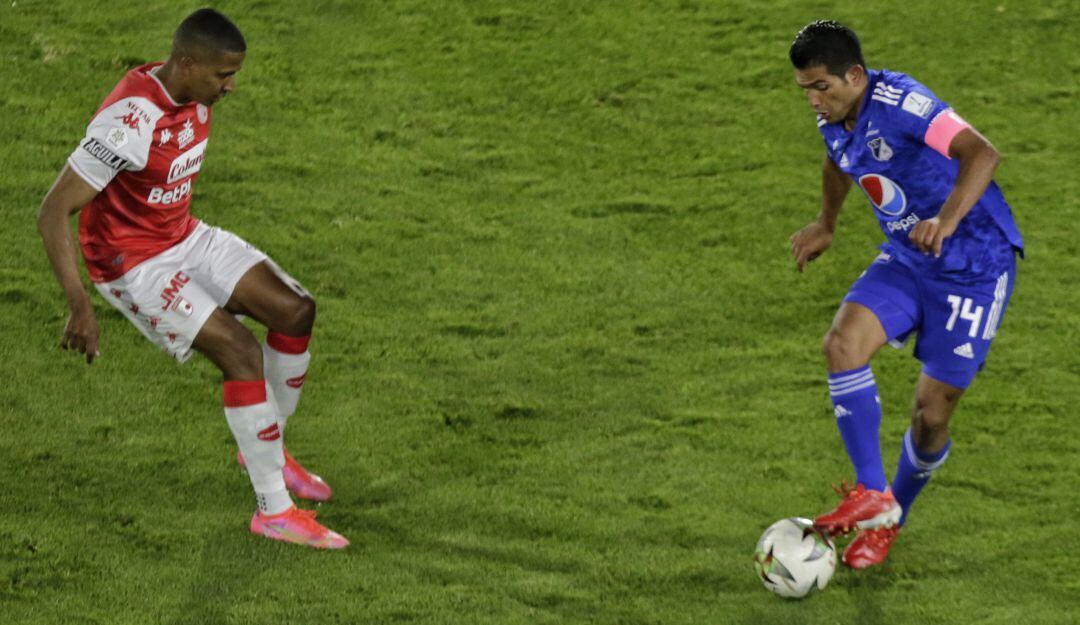 Santa Fe vs. Millonarios.