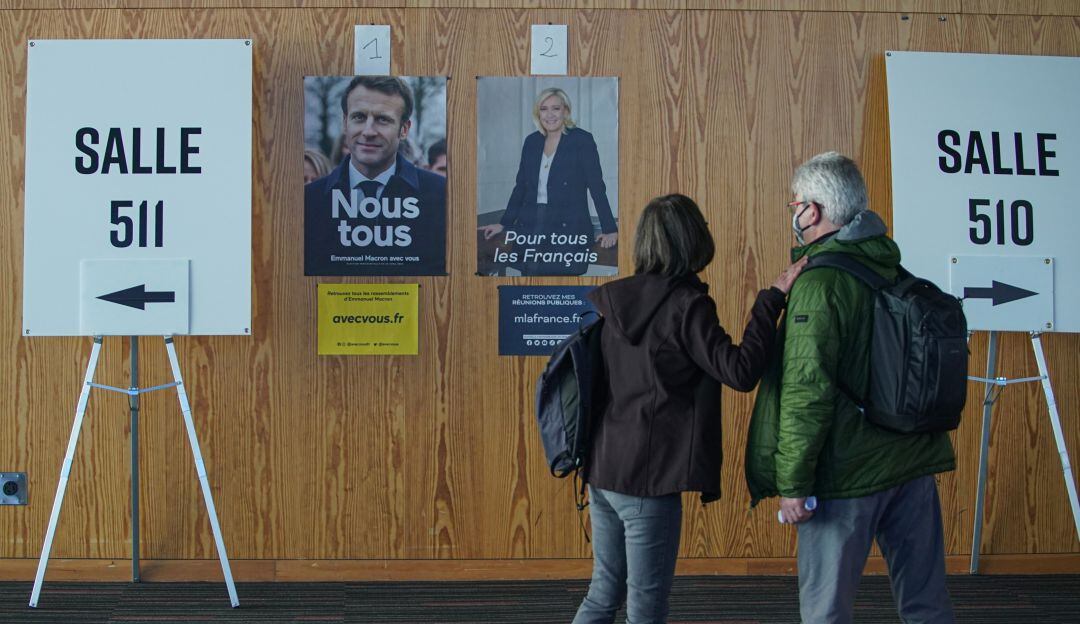 Francia vota en segunda vuelta: Macron y Le Pen