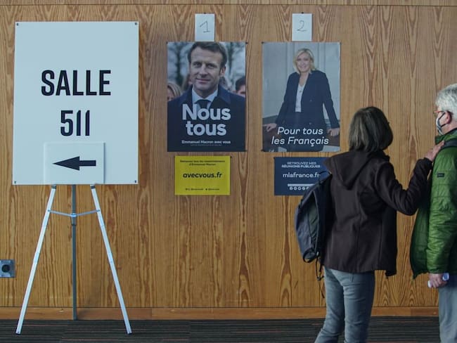 Francia vota en segunda vuelta: Macron y Le Pen